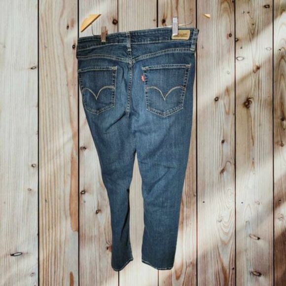 Levi's Mid Rise Skinny Size‎ 14 32/32 (V56) - Picture 2 of 3